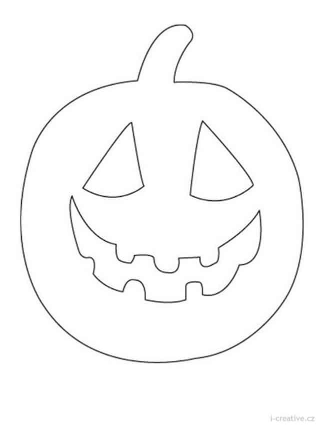 molde de abobora para halloween 5