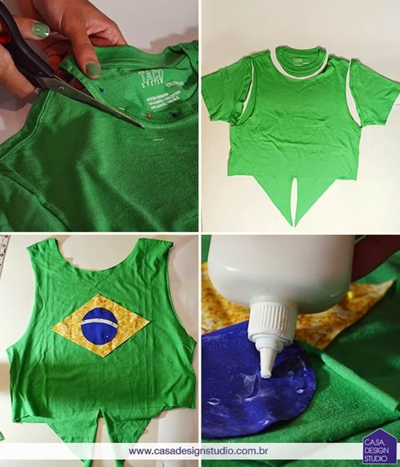 roupas infantis para copa do mundo