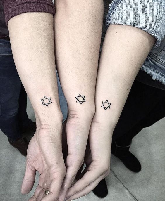 tatuagens de estrela davi 1