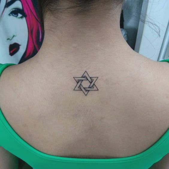 tatuagens de estrela davi