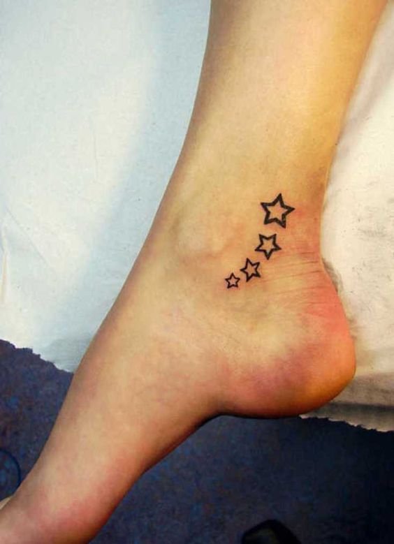 tatuagens de estrela delicada 4