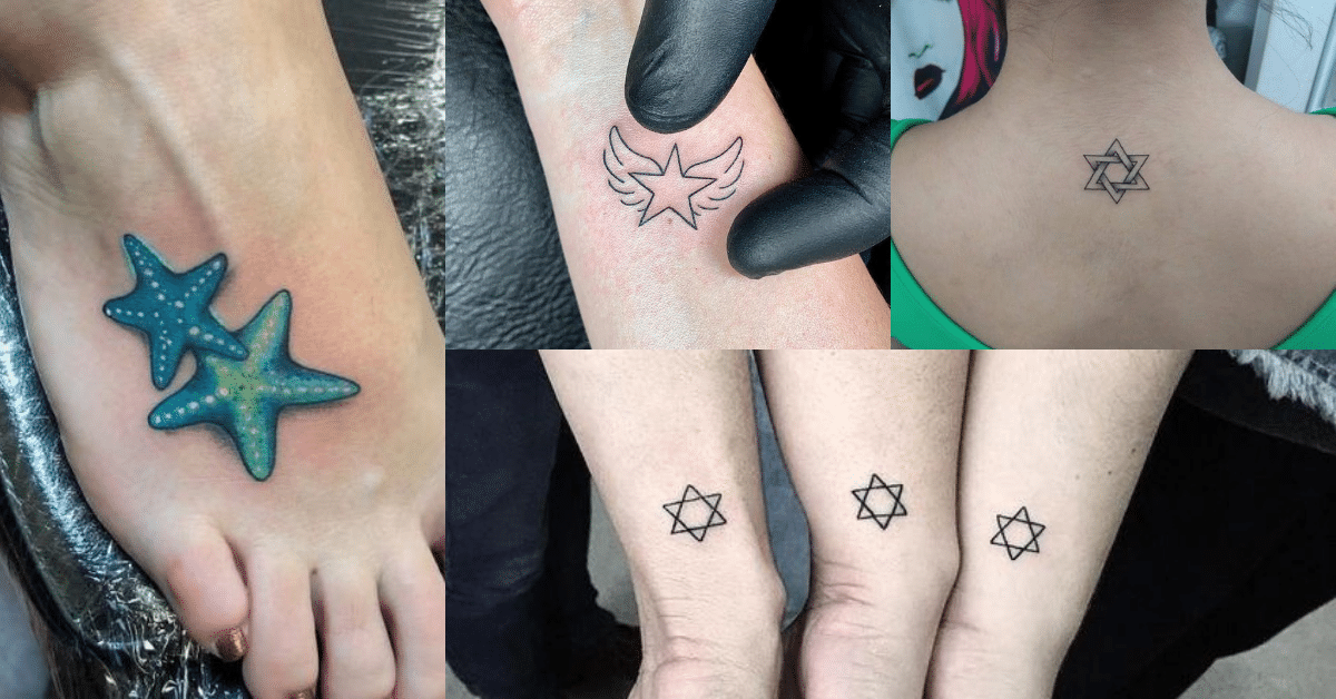 tatuagens de estrela feminina