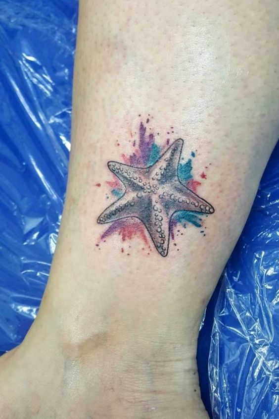 tatuagens de estrela mar 3