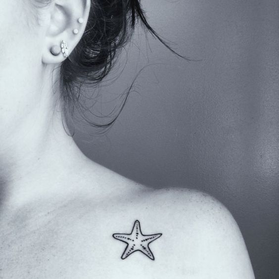 tatuagens de estrela mar 4