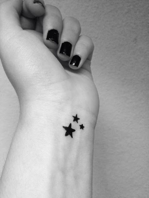 tatuagens de estrela simples 2